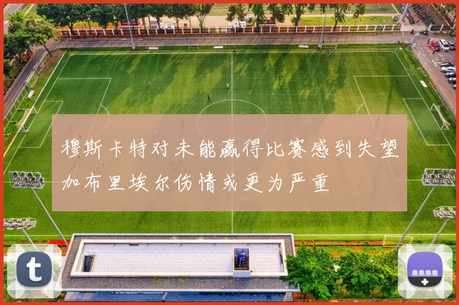 穆斯卡特对未能赢得比赛感到失望加布里埃尔伤情或更为严重