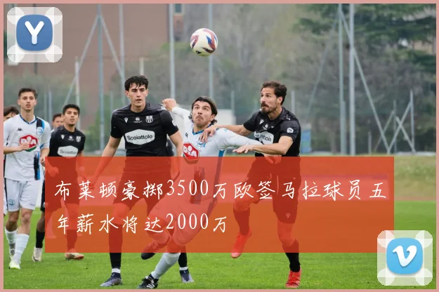 布莱顿豪掷3500万欧签马拉球员五年薪水将达2000万